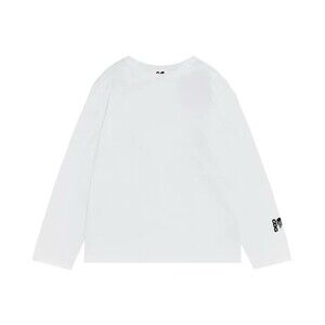 Comme Des Garcons x The North Face White Long Sleeve T Shirt Mens Size Small NWT